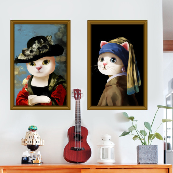 Falra öntapadó képmatrica