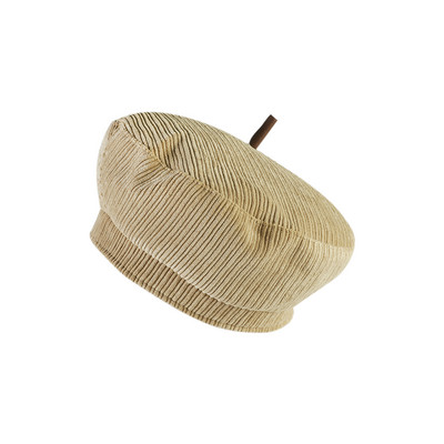 Női kordbársony barett típusú sapka