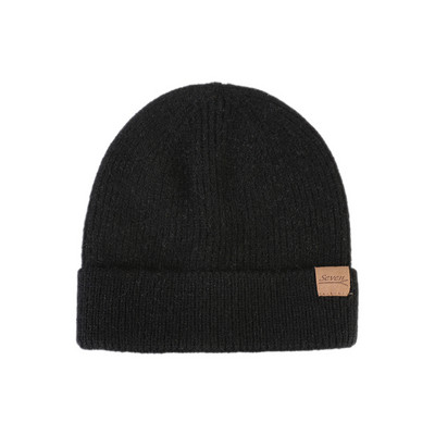 Γυναικείο χειμερινό καπέλο με έμβλημα - σε διάφορα χρώματα