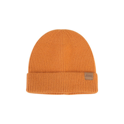 Γυναικείο χειμερινό καπέλο με έμβλημα - σε διάφορα χρώματα