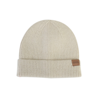 Γυναικείο χειμερινό καπέλο με έμβλημα - σε διάφορα χρώματα