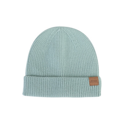 Γυναικείο χειμερινό καπέλο με έμβλημα - σε διάφορα χρώματα