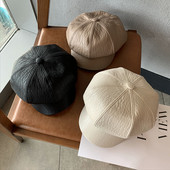 Ženska kapa sa šilterom - eko koža