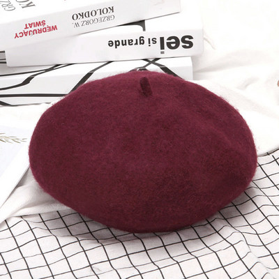 Női őszi-téli barett típusú sapka