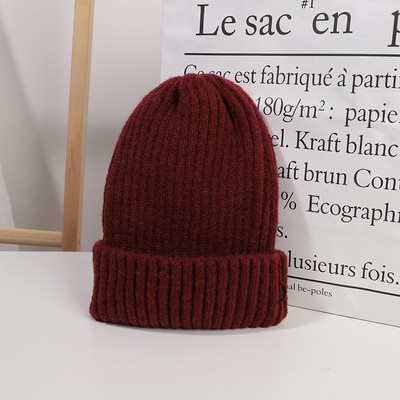 Γυναικείο χειμερινό καπέλο - μονόχρωμο