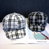 Kockás sapka nőknek