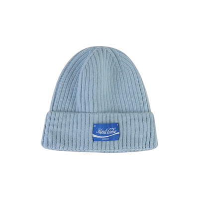 Γυναικείο πλεκτό καπέλο χειμερινό  με επιγραφή