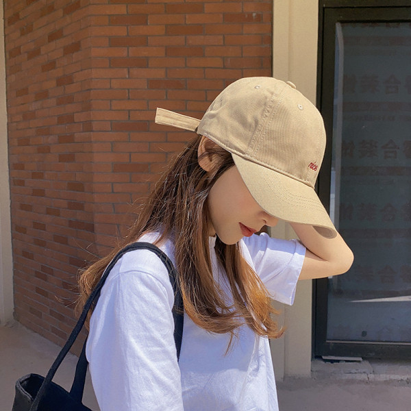 Új modell női baseball sapka hímzéssel és napellenzővel