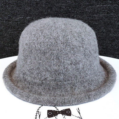 Téli gyapjú sapka sima modell