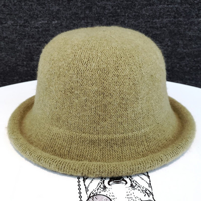 Téli gyapjú sapka sima modell