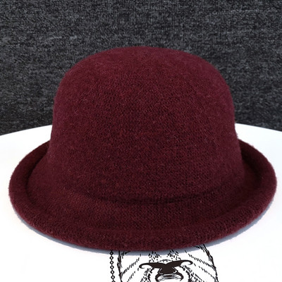 Téli gyapjú sapka sima modell