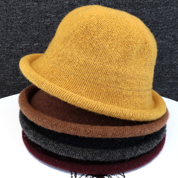 Téli gyapjú sapka sima modell