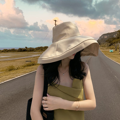 Modern női textil sapka perifériával