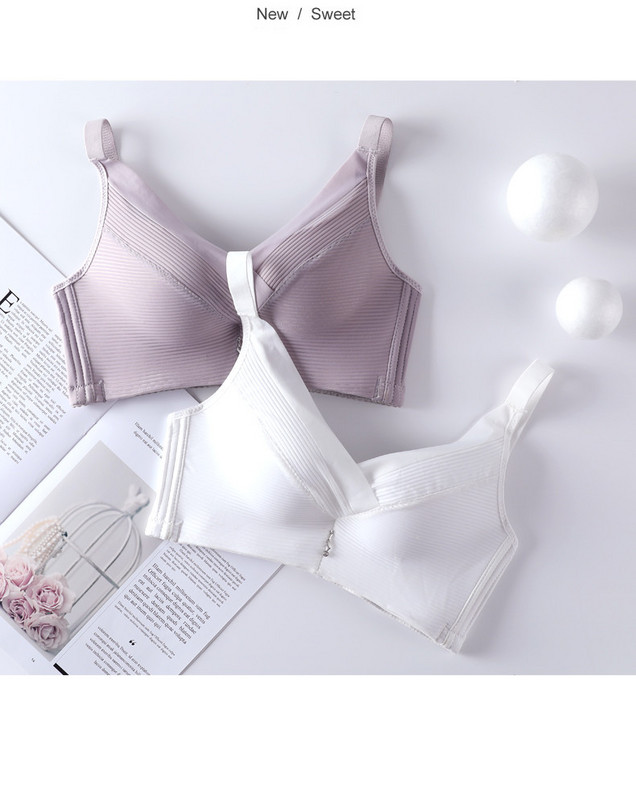 Női melltartó V-nyakkal és állítható pántokkal