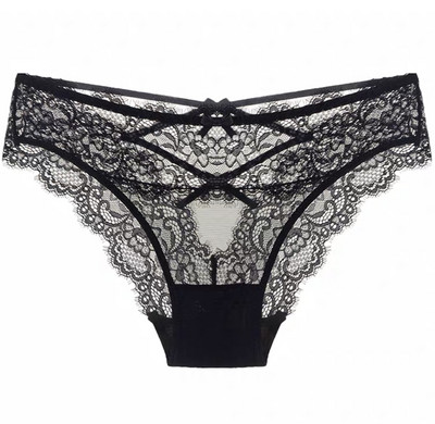 Γυναικεία μπικίνι από δαντέλα με κορδόνια