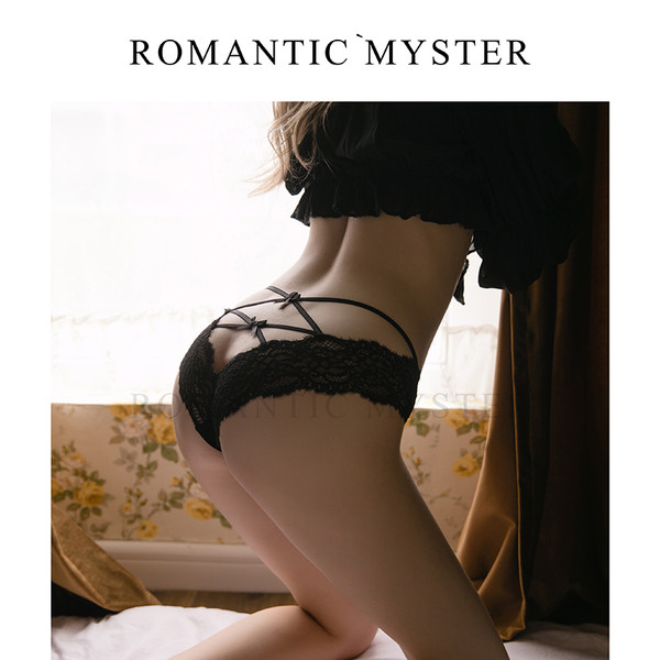 Γυναικεία  μπικίνι από δαντέλα με κορδόνια