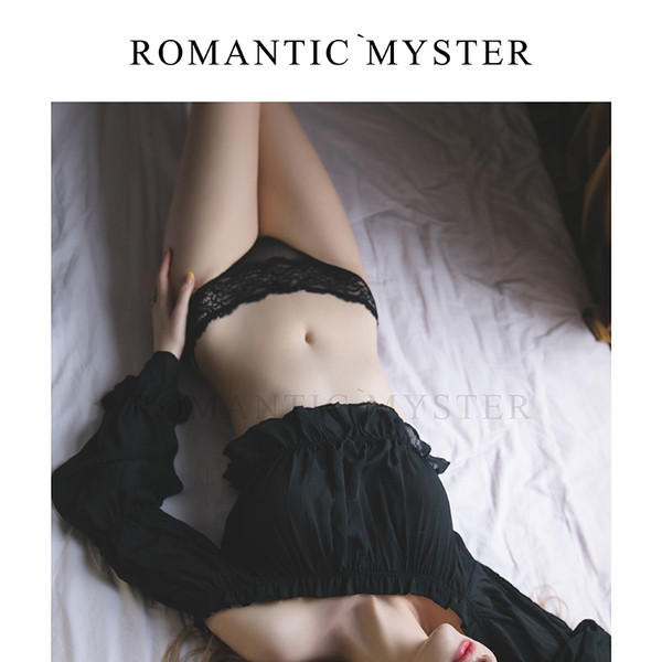 Γυναικεία  μπικίνι από δαντέλα με κορδόνια