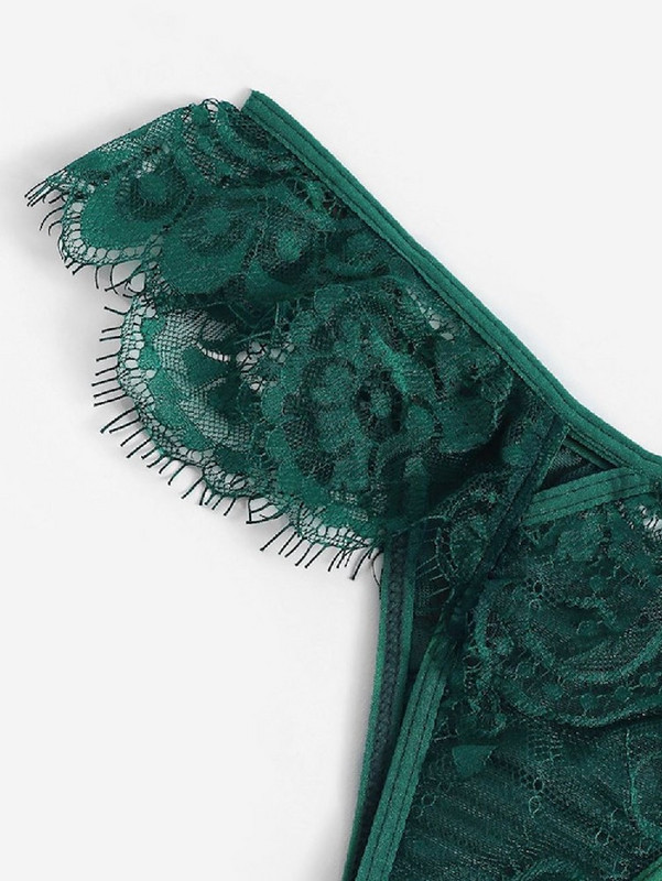 Modern női csipke készlet két részből