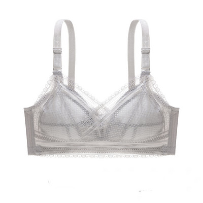 Διαφανές γυναικείο σουτιέν με δαντέλα