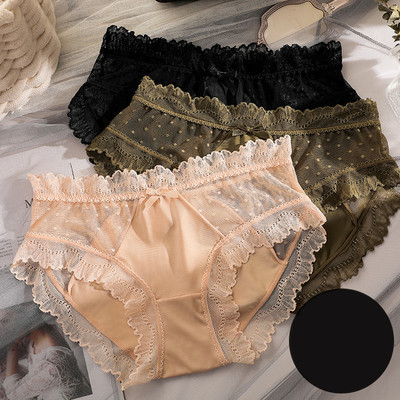 Női bikini csipkével és szalaggal, 3 darabos készletben