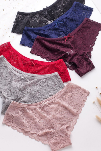 Modern női csipke bikini szalaggal