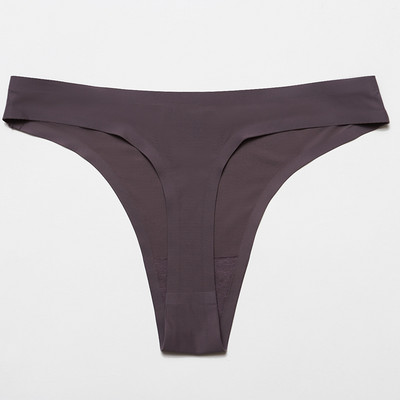 Egyszínű, varrat nélküli női tangák