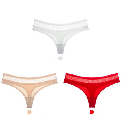 Három darabból álló, csipkés női bikini szett