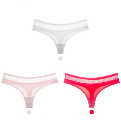 Három darabból álló, csipkés női bikini szett