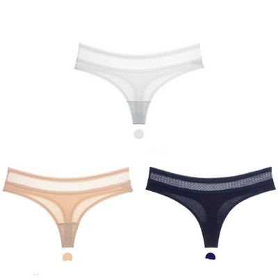 Három darabból álló, csipkés női bikini szett