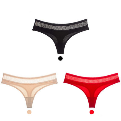 Három darabból álló, csipkés női bikini szett