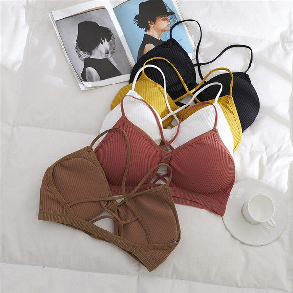 Rövid melltartó kordbársony dzsörzéből, béléssel