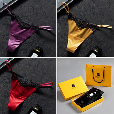 3 db csipkés bikini típusú tanga szett