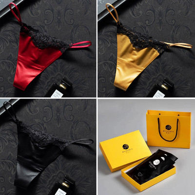 3 db csipkés bikini típusú tanga szett