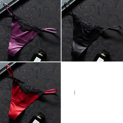 3 db csipkés bikini típusú tanga szett