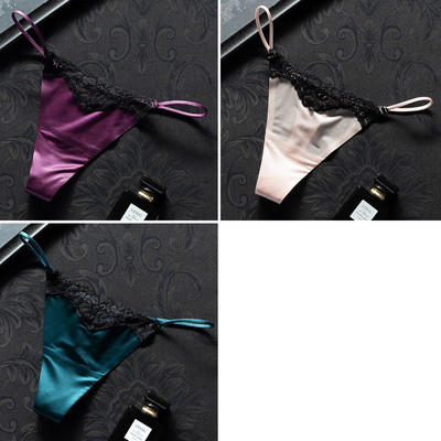 3 db csipkés bikini típusú tanga szett