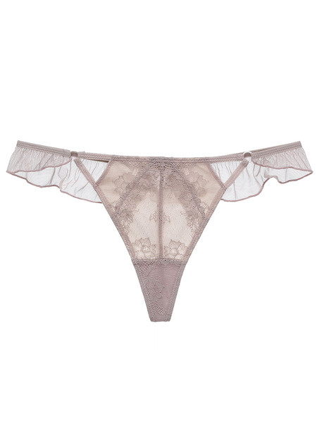 Ženske čipkaste tange s tilom i mrežom