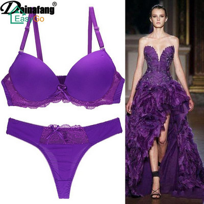 Ženski komplet grudnjak i tange sa čipkom