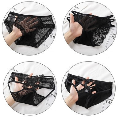 4 db női fekete bikini szett