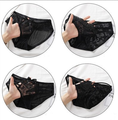 4 db női fekete bikini szett