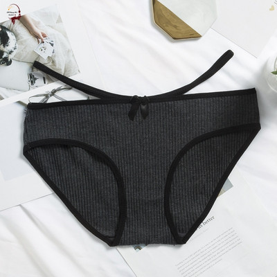 Női pamut bikini szalaggal