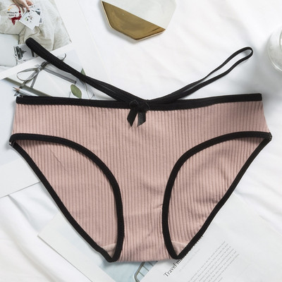 Női pamut bikini szalaggal