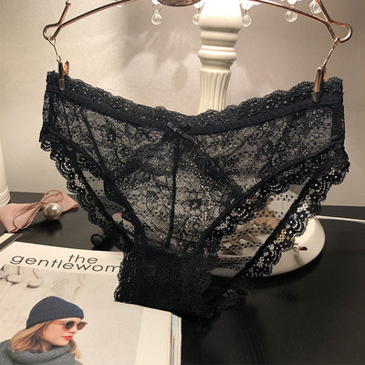 Εσώρουχα με πλέγμα σε μαύρο χρώμα - διάφορα  μοντέλα