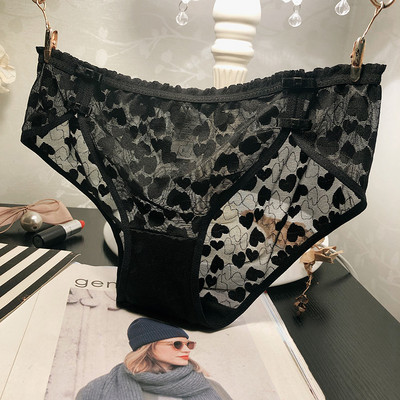 Εσώρουχα με πλέγμα σε μαύρο χρώμα - διάφορα  μοντέλα