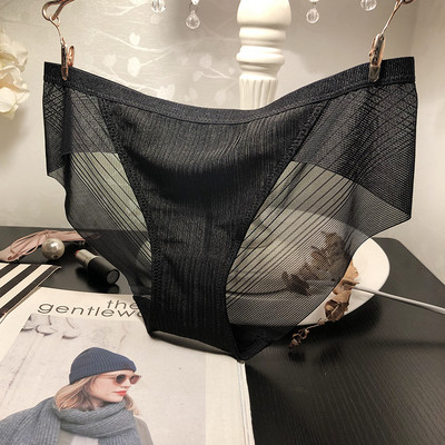 Εσώρουχα με πλέγμα σε μαύρο χρώμα - διάφορα  μοντέλα