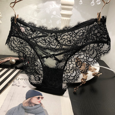 Εσώρουχα με πλέγμα σε μαύρο χρώμα - διάφορα  μοντέλα