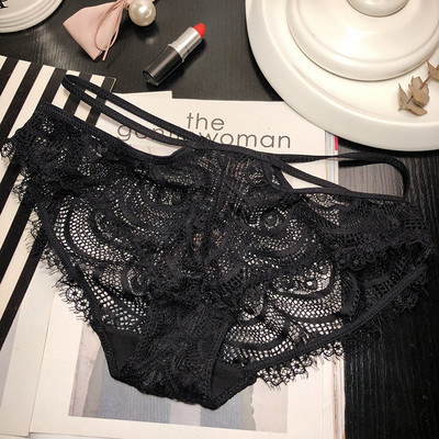 Εσώρουχα με πλέγμα σε μαύρο χρώμα - διάφορα  μοντέλα