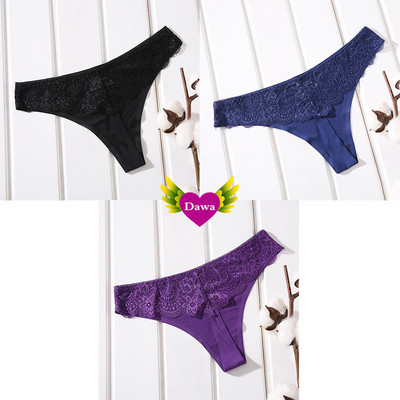 Γυναικείο σετ από 3 τεμ εσωρούχων στρινγκ - με δαντέλα