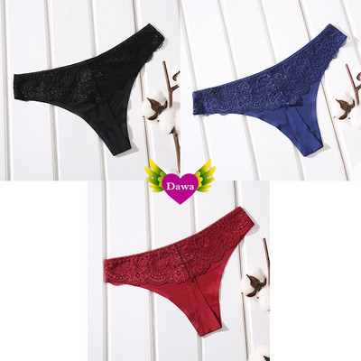 Γυναικείο σετ από 3 τεμ εσωρούχων στρινγκ - με δαντέλα