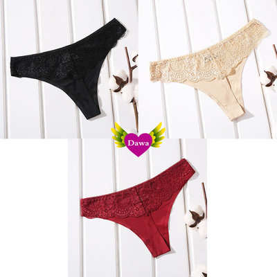 Γυναικείο σετ από 3 τεμ εσωρούχων στρινγκ - με δαντέλα