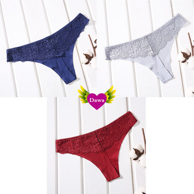 Γυναικείο σετ από 3 τεμ εσωρούχων στρινγκ - με δαντέλα